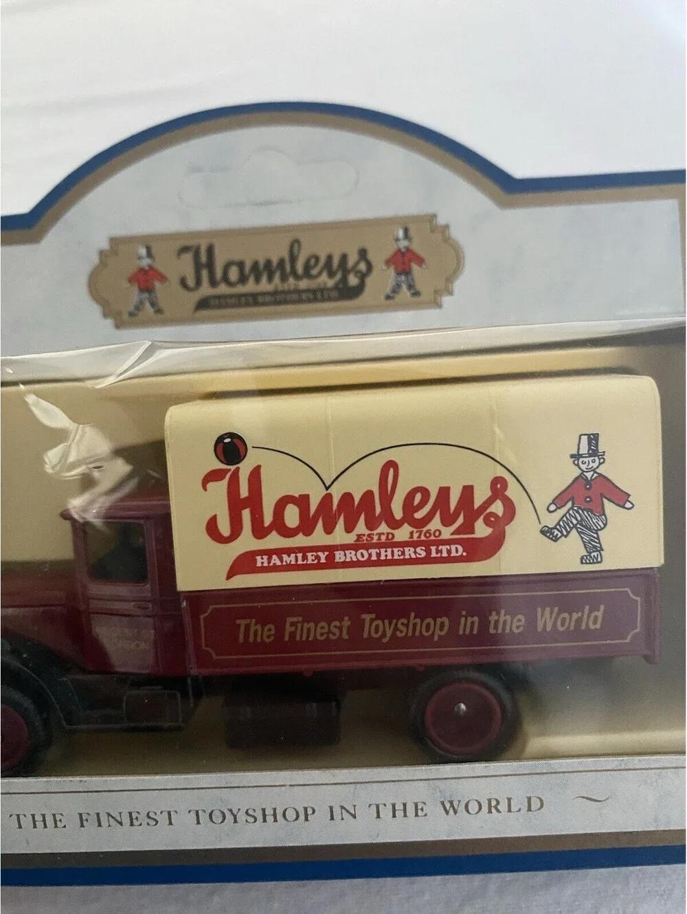1950 Bedford Lorry Truck Van Hamleys Finest Toy Shop in World Vintage Lledo NIP
